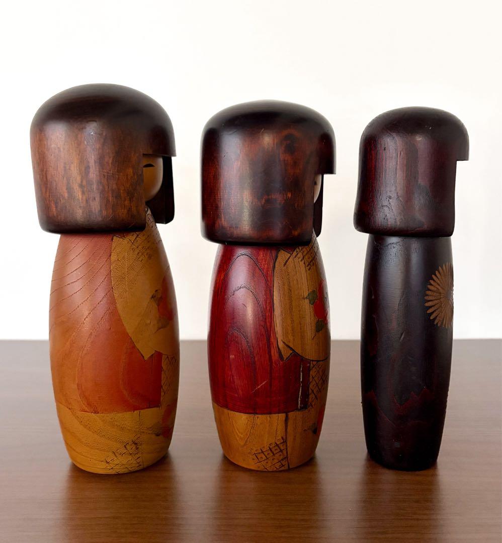卯三郎 創作 こけし セット まとめ まとめて レトロ 可愛い kokeshi