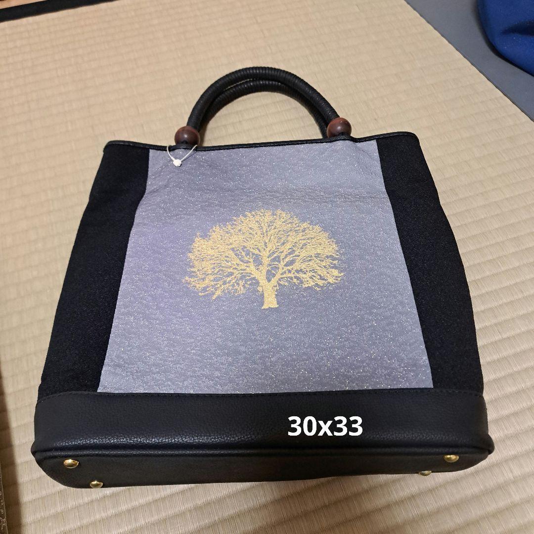 mama4　古帛紗2枚 　和装トートバッグ　名物裂など2個