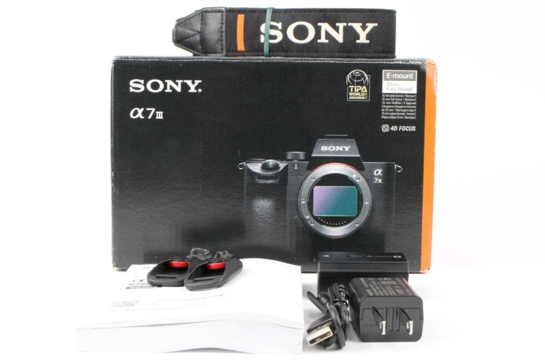SONY ソニー α 7 III ILCE-7M3 美品　カウント3100