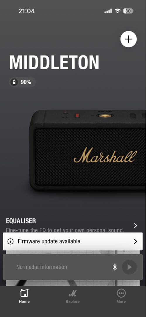 スピーカー・ウーファー Marshall Middleton black