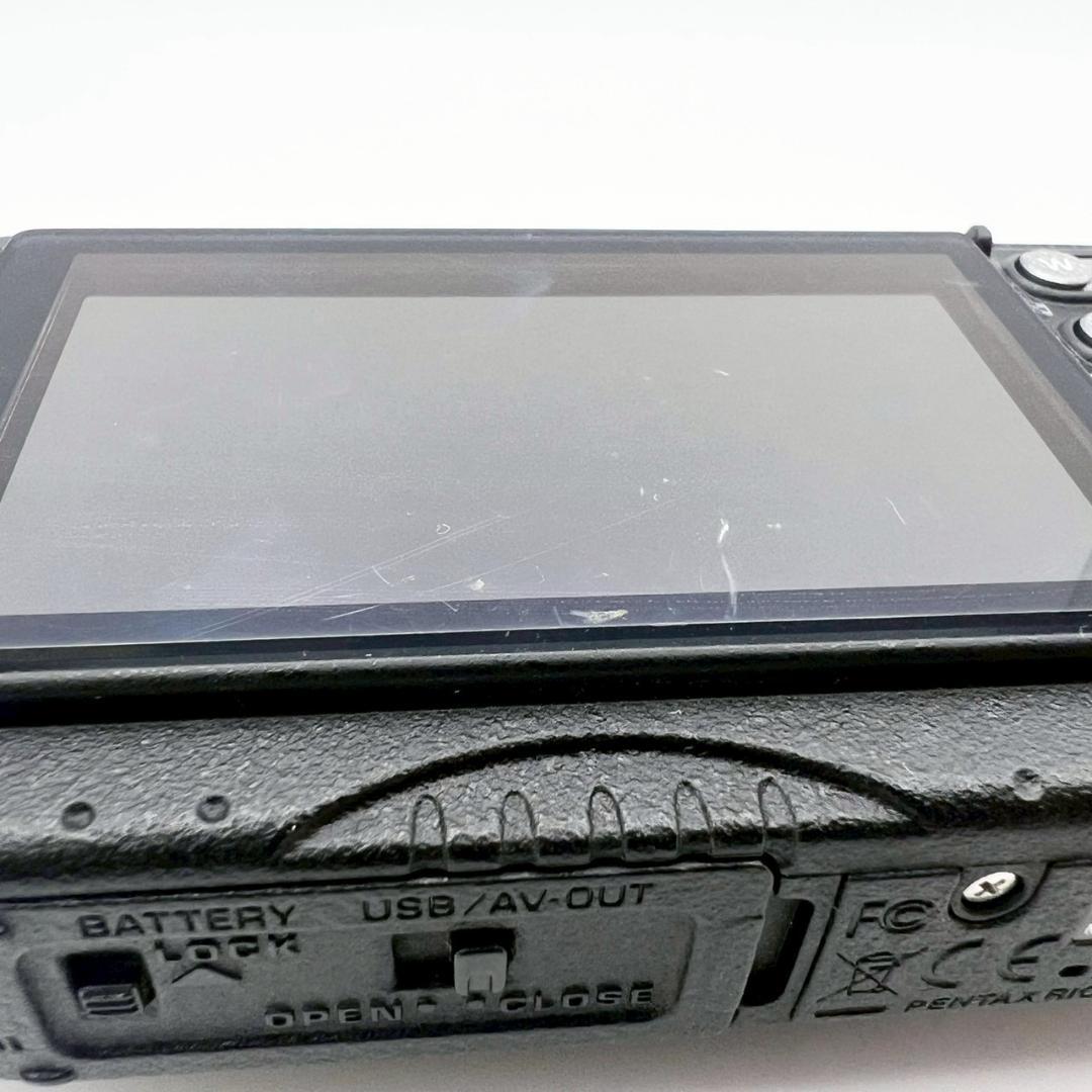 【動作品】PENTAX WG-3 コンデジ ブラック 動作確認済