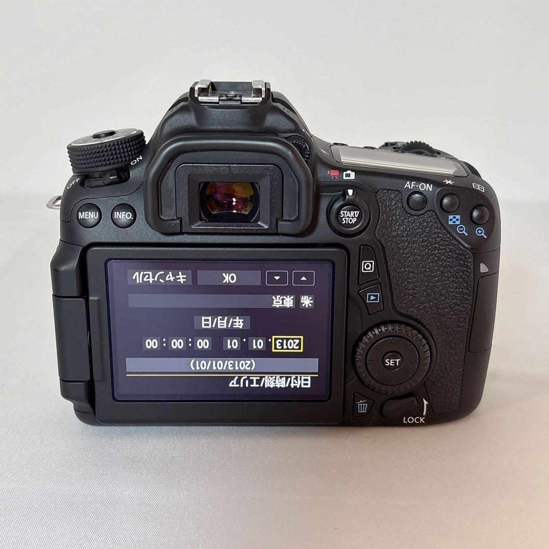 外観美品 キャノン EOS 70D Wi-Fi スマホ転送 一眼レフ 手ぶれ補正
