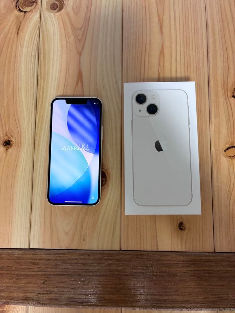 【新品ガラスフィルム、カメラフィルム付き】iPhone13mini 512gb