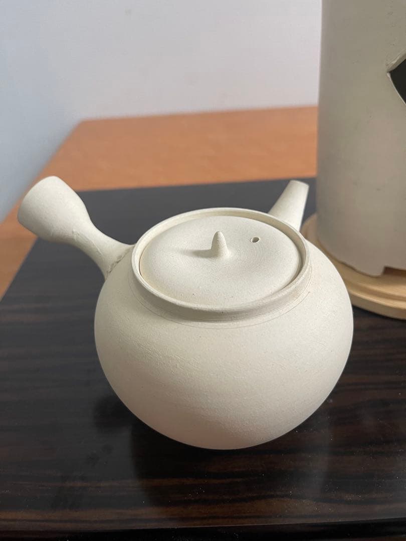 急須と湯沸かし器のセット