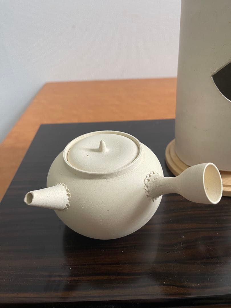 急須と湯沸かし器のセット