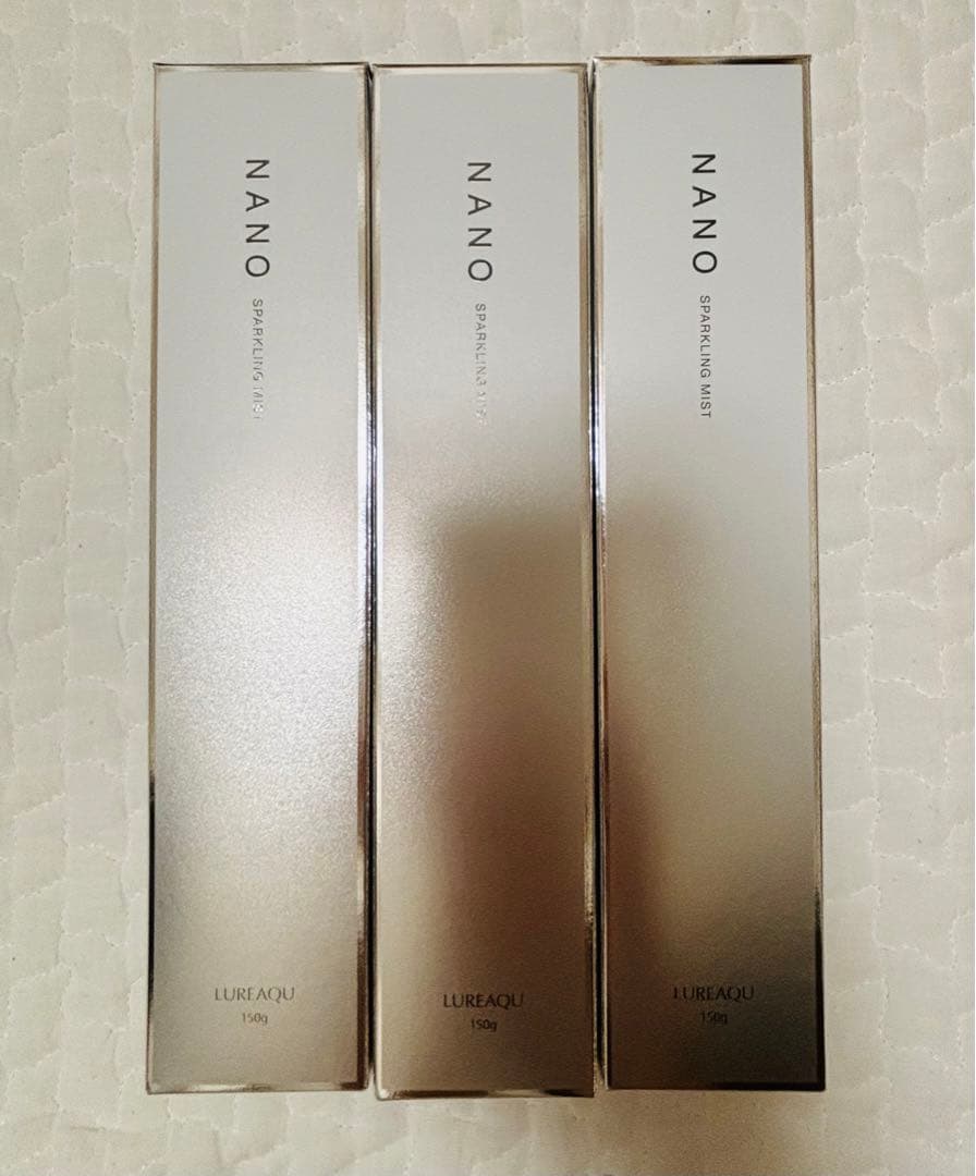 【本日限定価格】新品ルリーク ナノスパークリングミストNANO 炭酸 3本