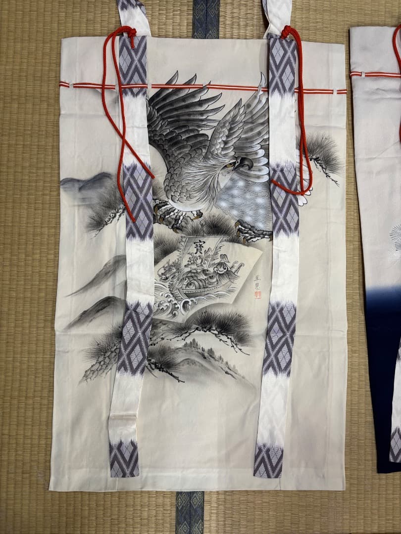 限定制作品　衣桁(几帳型)金具付　C-10