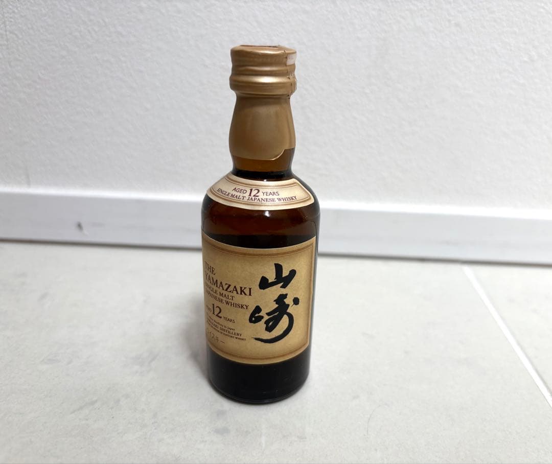 【3本セット】山崎 12年 シングルモルトウイスキー 50ml ミニボトル