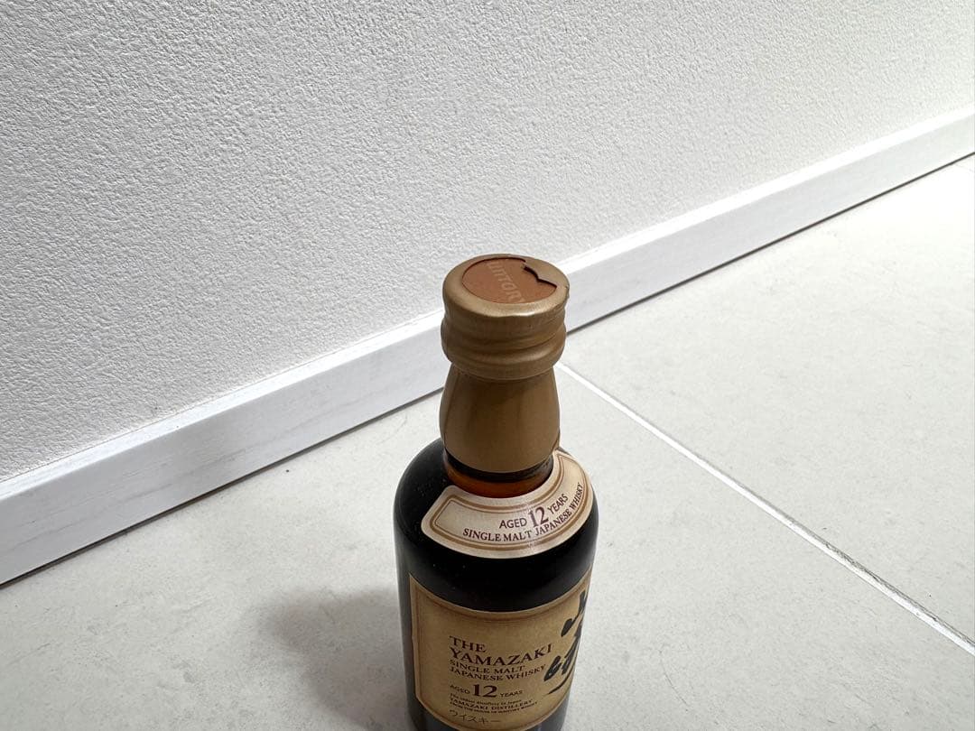 【3本セット】山崎 12年 シングルモルトウイスキー 50ml ミニボトル