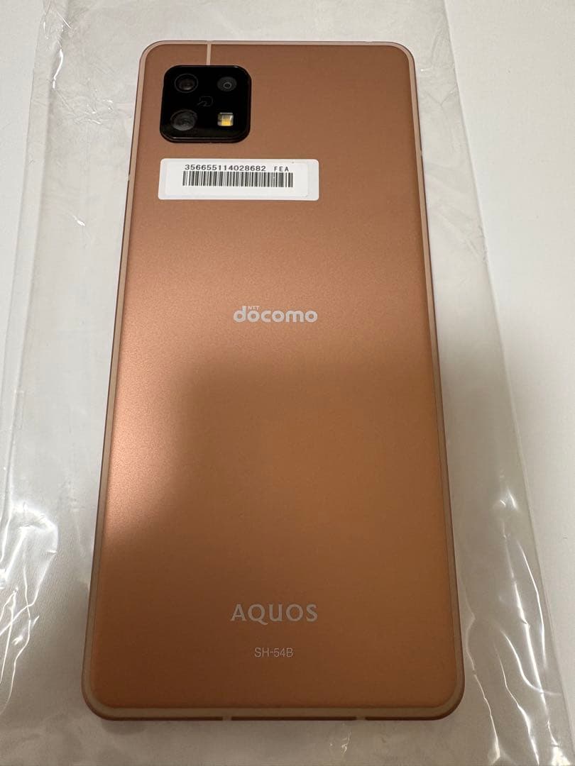 スマートフォン本体 AQUOS sense6 SH-54B 128GB
