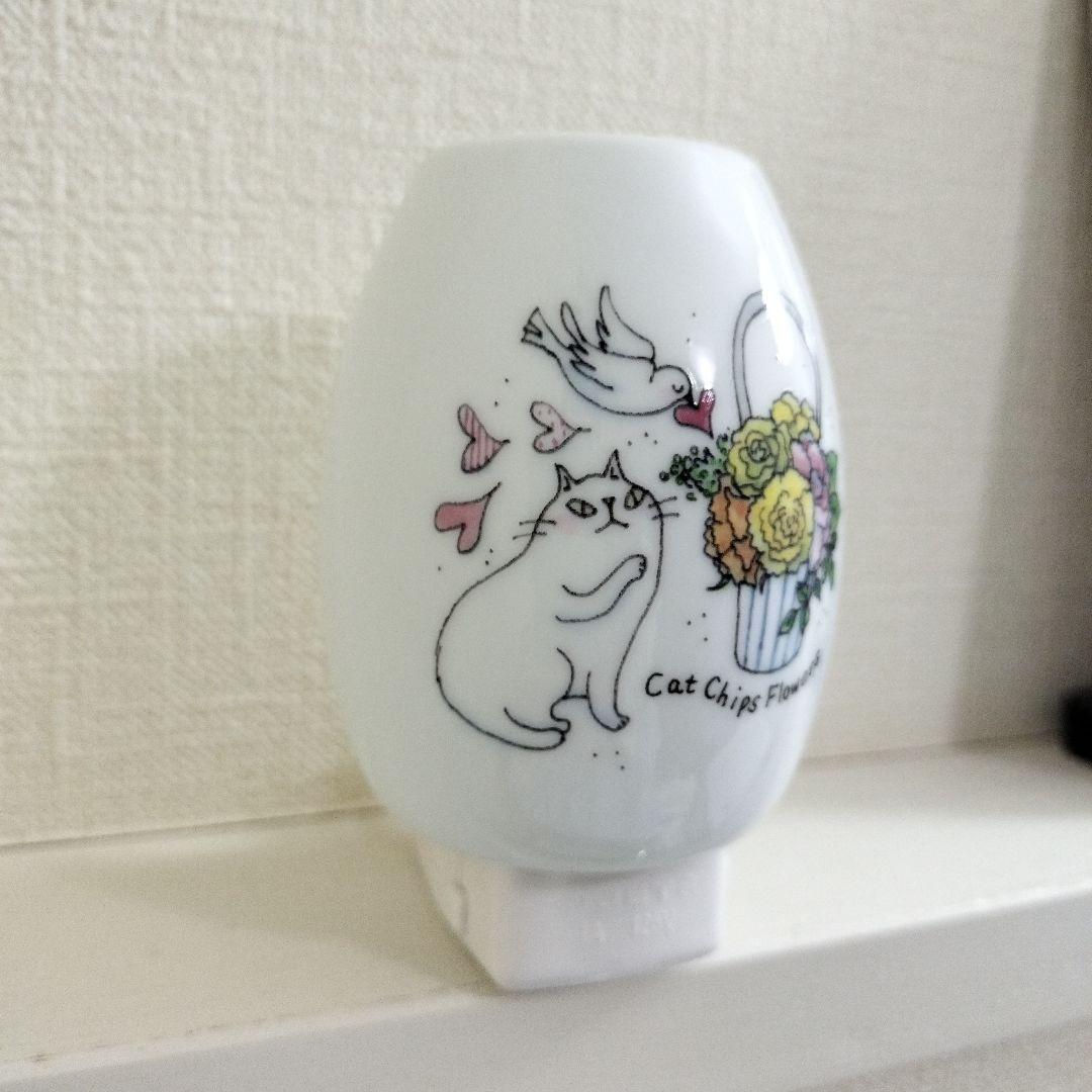 吉沢深雪、アロマライト、Cat Chips アロマディフューザー 猫と花
