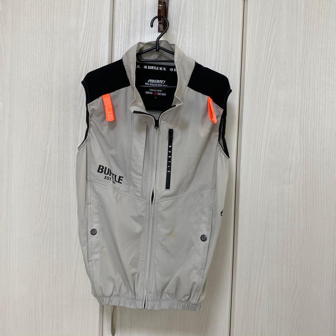 BURTLE 空調服M　22Vバッテリー　ファン充電器セットAIRSCAFT