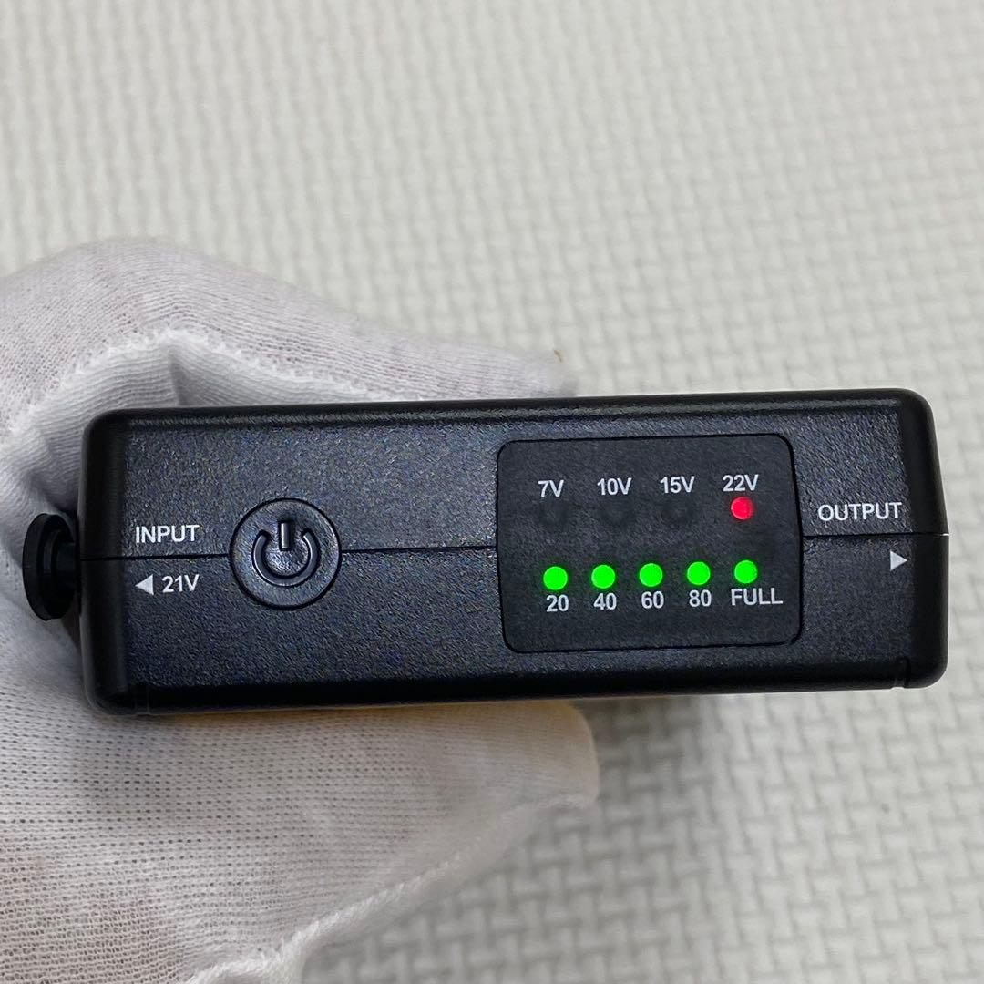 BURTLE 空調服M　22Vバッテリー　ファン充電器セットAIRSCAFT