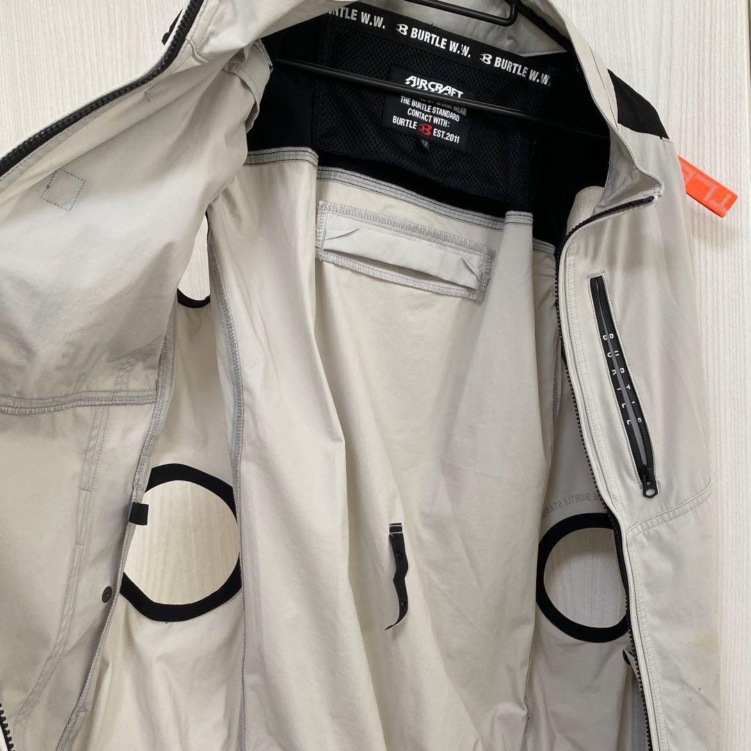 BURTLE 空調服M　22Vバッテリー　ファン充電器セットAIRSCAFT