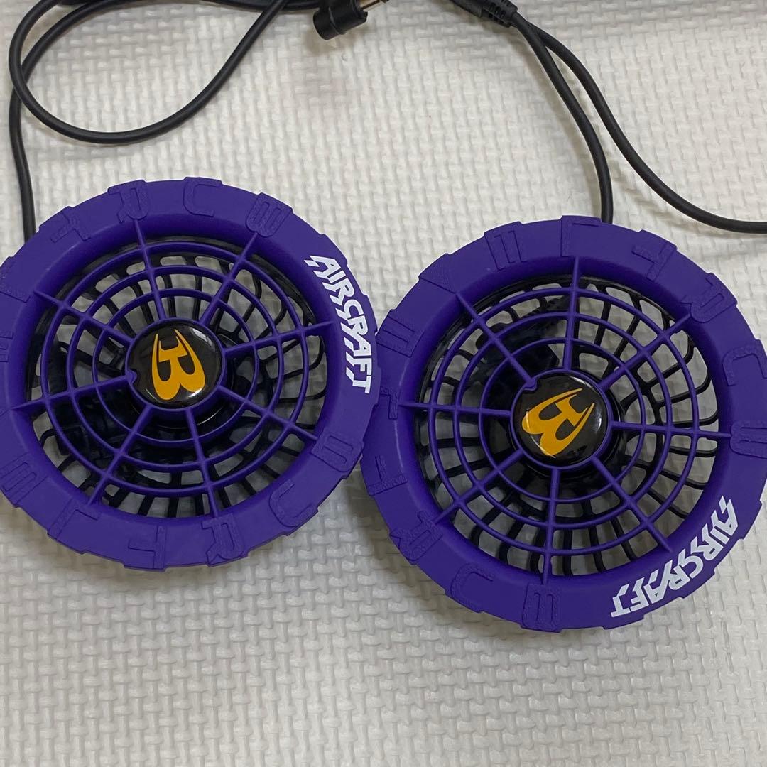 BURTLE 空調服M　22Vバッテリー　ファン充電器セットAIRSCAFT