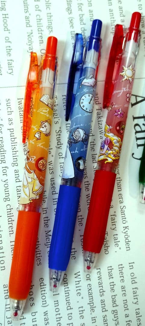 サラサクリップ　ディズニープリンセス