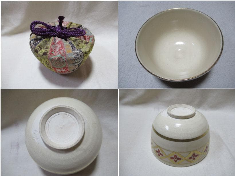 茶道具　木製蒔絵　茶箱　中の道具揃い