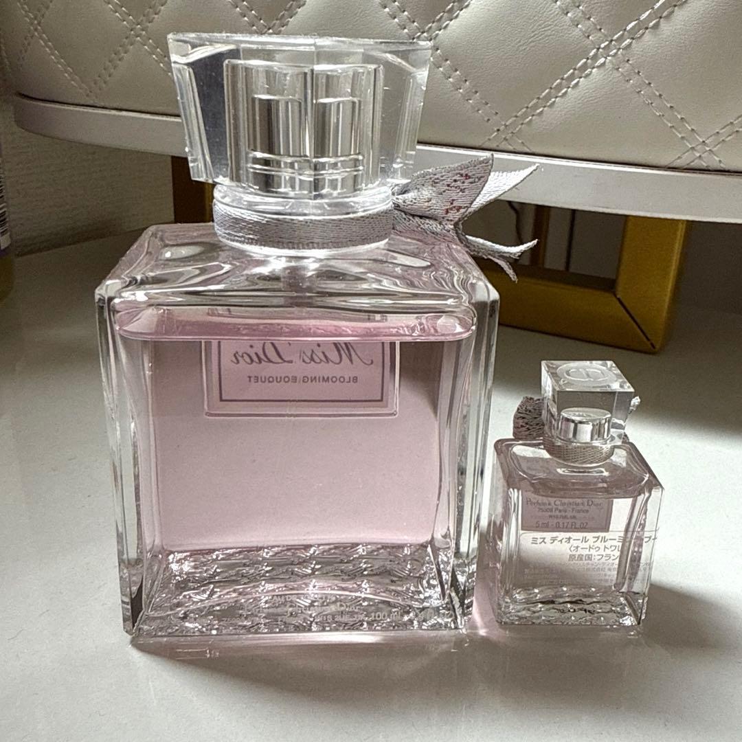 Miss Dior ブルーミングブーケ　100ml と5ml