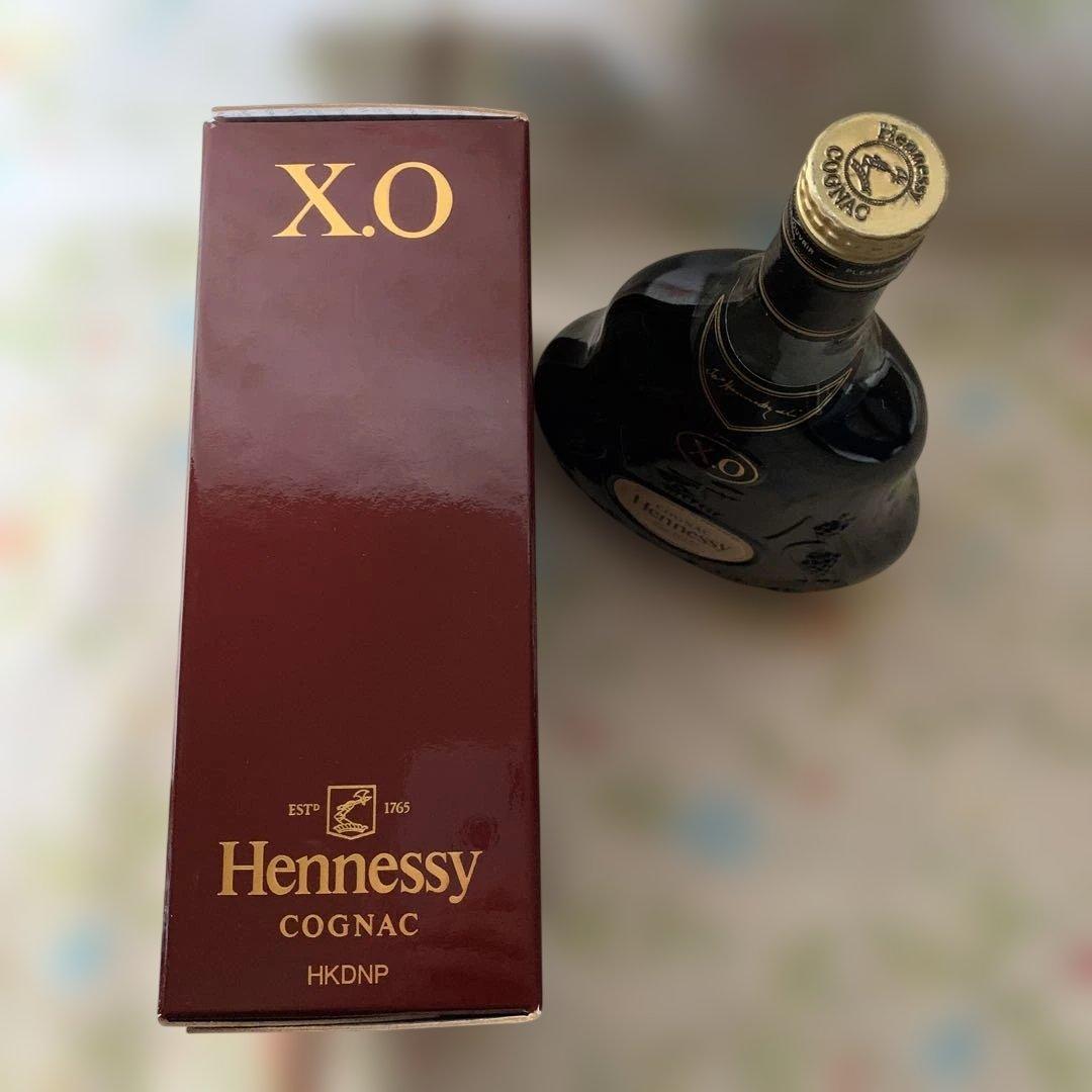 ヘネシー XO 金キャップ クリアボトル 700ml 未開封