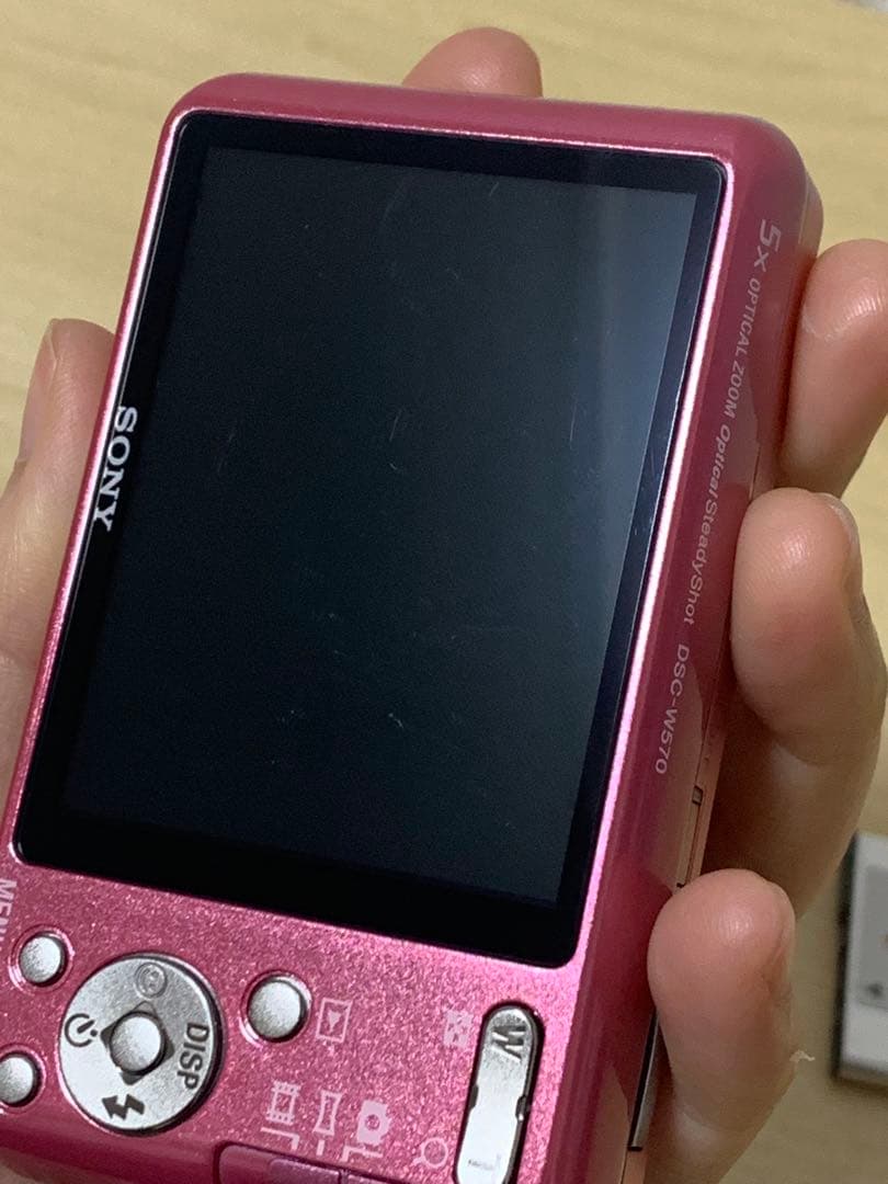 SONY デジタルカメラ　Cyber-shot DSC-W570 ピンク