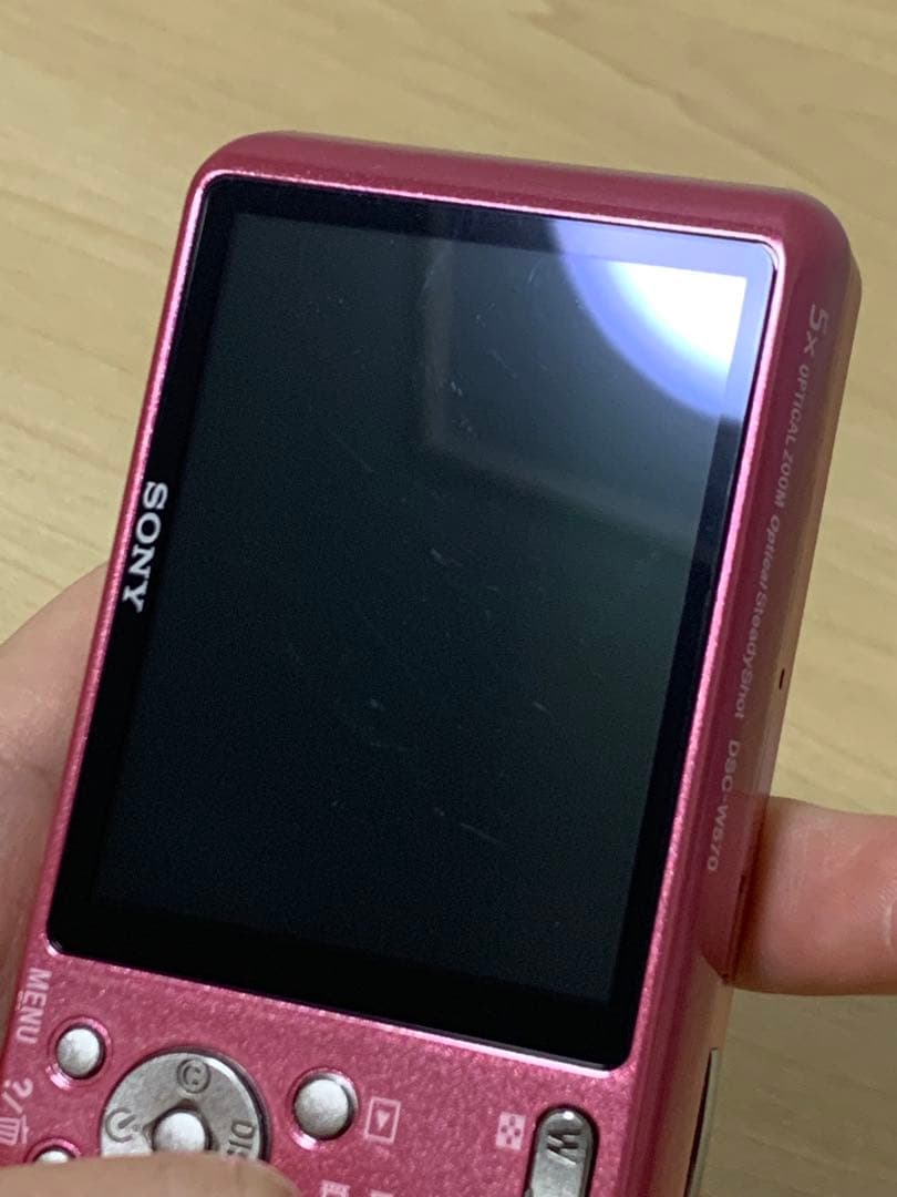 SONY デジタルカメラ　Cyber-shot DSC-W570 ピンク