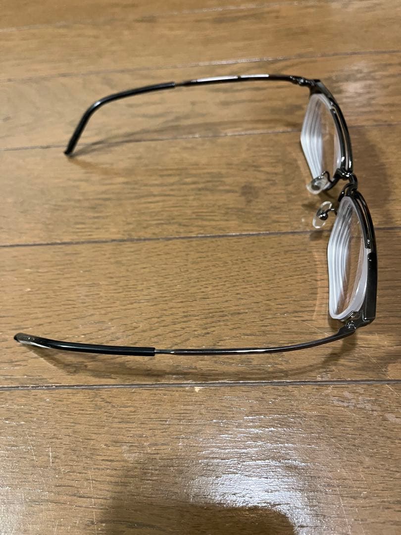 9.999 フォーナインズ　ブラック　メガネ s161T 中古