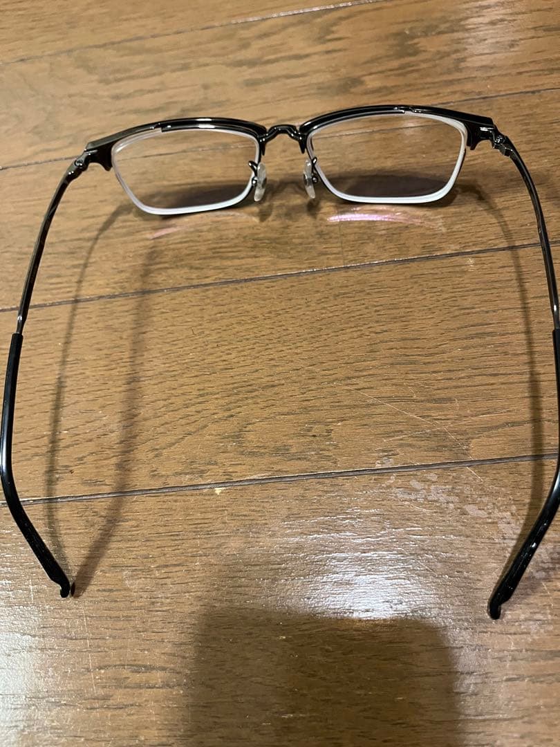 9.999 フォーナインズ　ブラック　メガネ s161T 中古