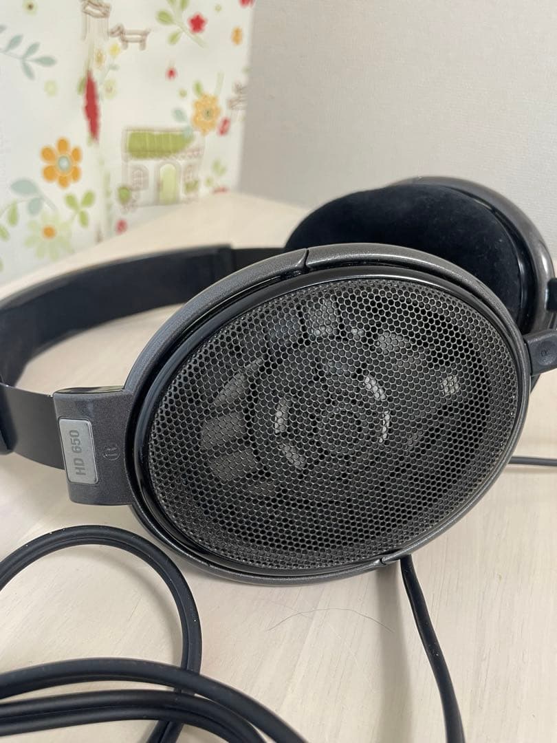 ゼンハイザー HD650 開放型有線ヘッドホン 着脱式ケーブル・イヤーパッド新品