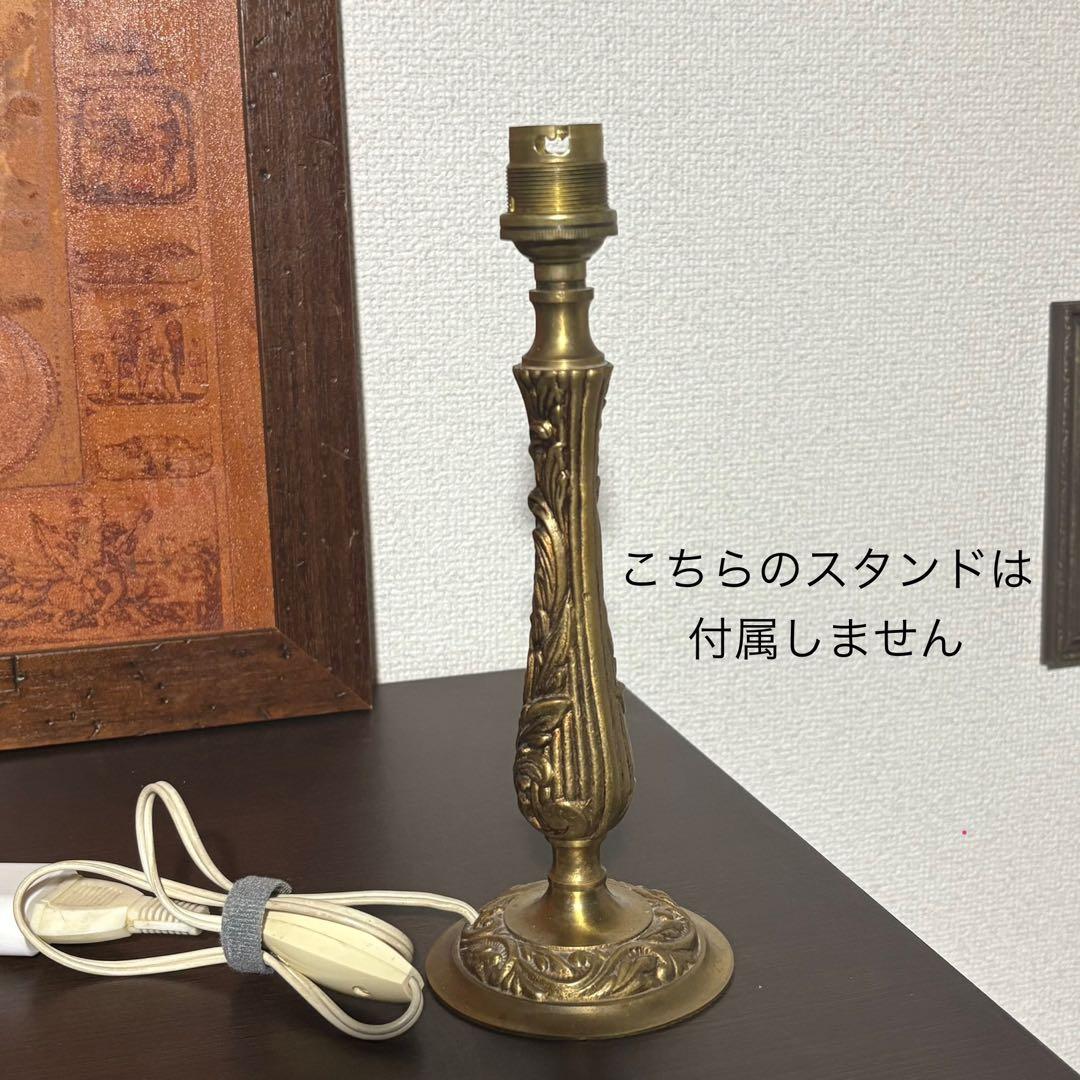 ヴァセリン　シェード　フランスアンティーク　ウランガラスシェード　 L