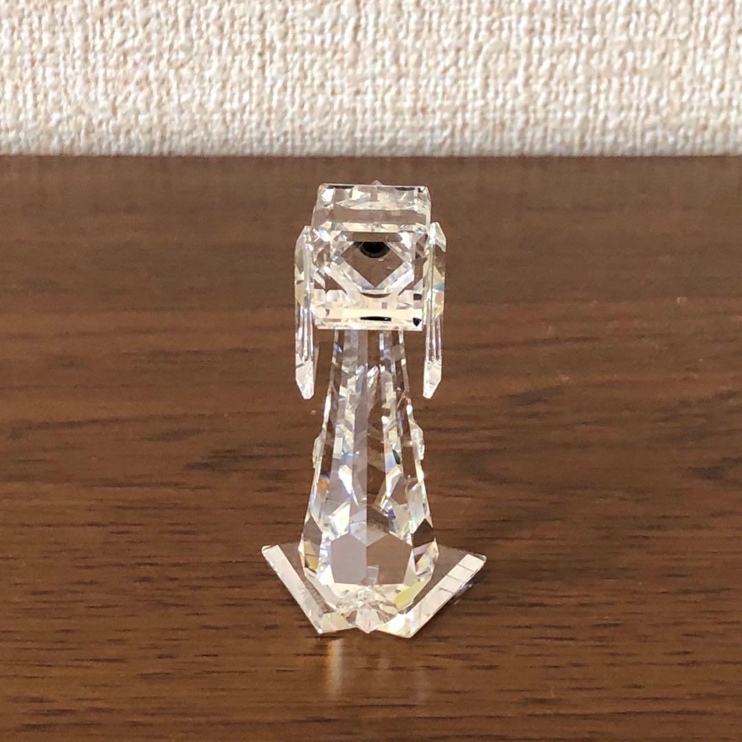 SWALOVSKIスワロフスキー置物「犬」美品