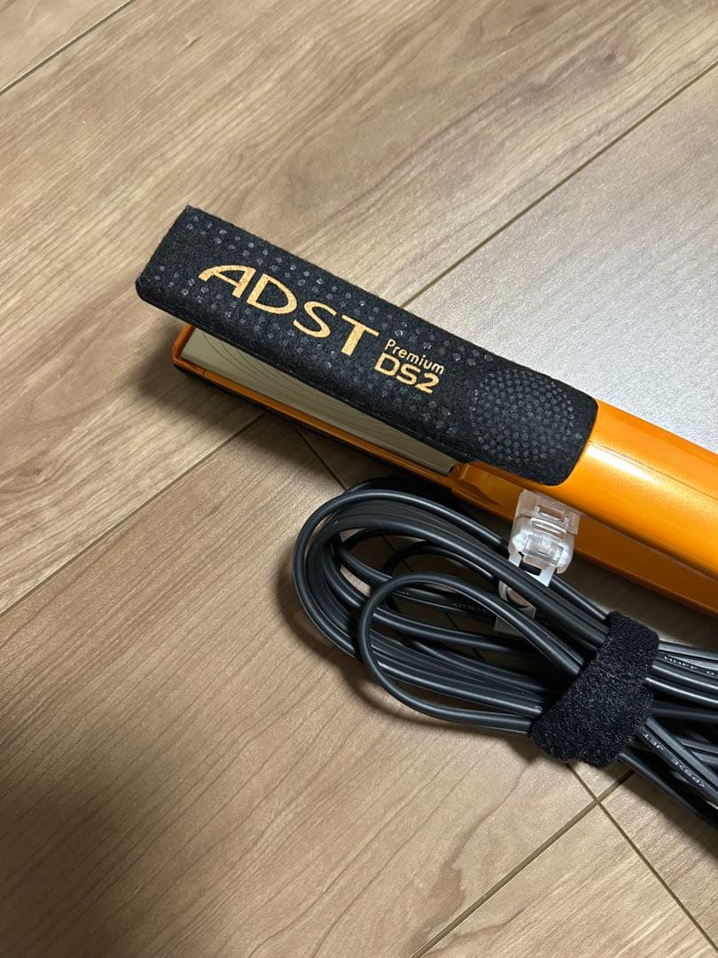 即日発送　ADST Premium DS2 ストレートヘアアイロン オレンジ