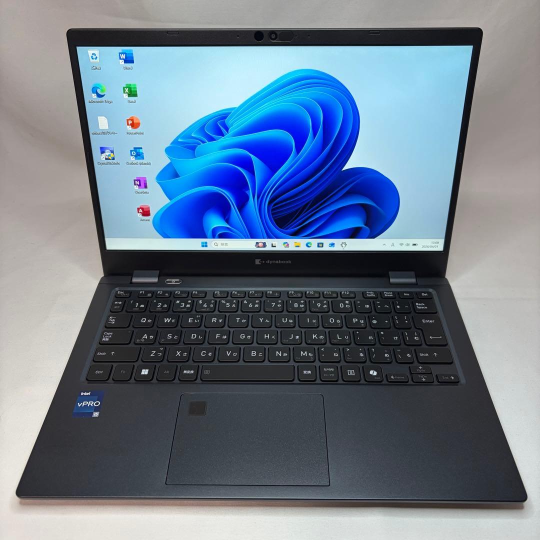 使用少 美品 dynabook G83/LY 第13世代 i5 16GB 256