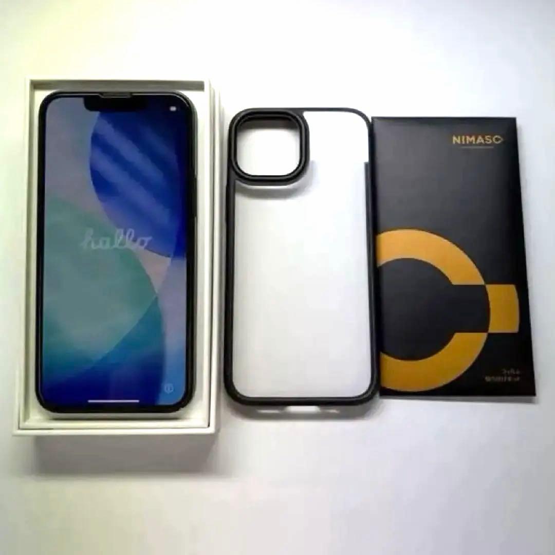 【ケース・フィルム付】 iPhone13 mini 256GB ミッドナイト