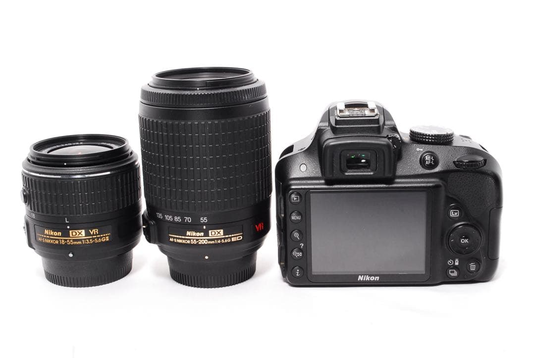 ショット数少なめ◆Nikon D3300◆すぐ使える◆一眼レフカメラ◆スマホ転送