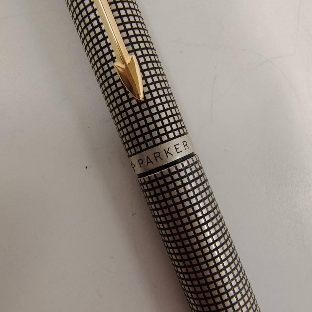 783896/PARKER 万年筆75 スターリングシルバー シズレ 14K