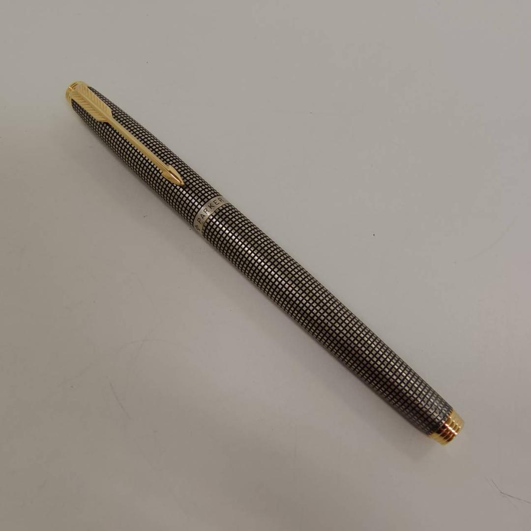 783896/PARKER 万年筆75 スターリングシルバー シズレ 14K