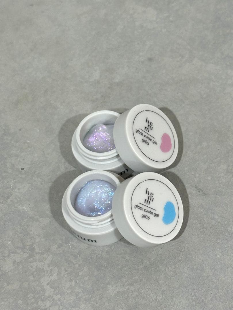 【henum】gloss paste gel 6色セット(特典付き)