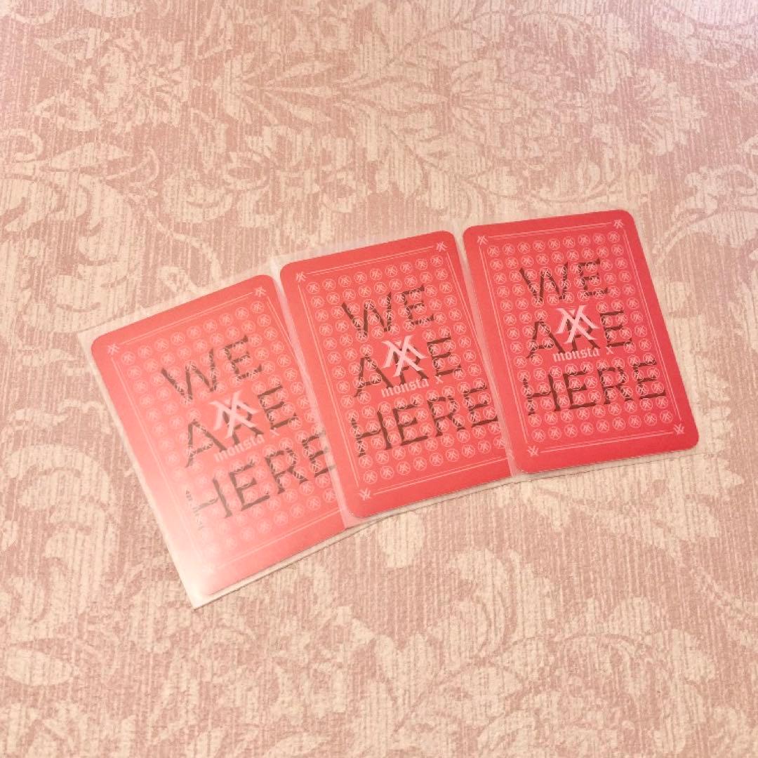 WONHO＊WE ARE HERE＊ウォノ サノク トレカ セット♡おまけ付き♡