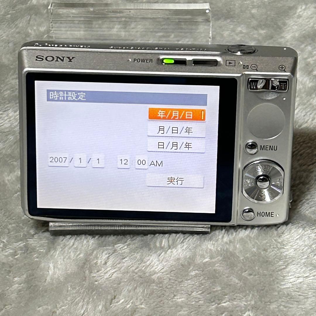 【動作品 美品】SONY Cyber-shot DSC-T100 電池充電器付き