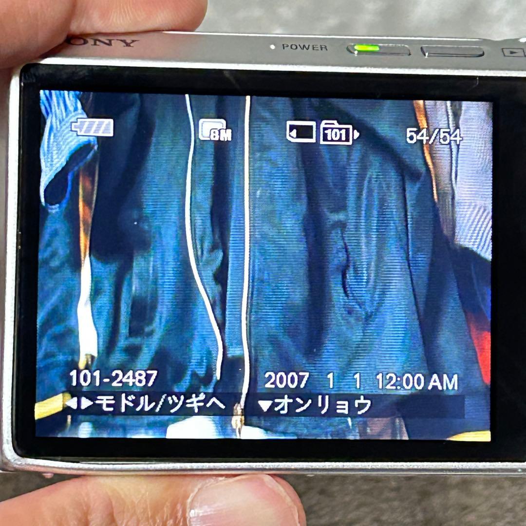 【動作品 美品】SONY Cyber-shot DSC-T100 電池充電器付き