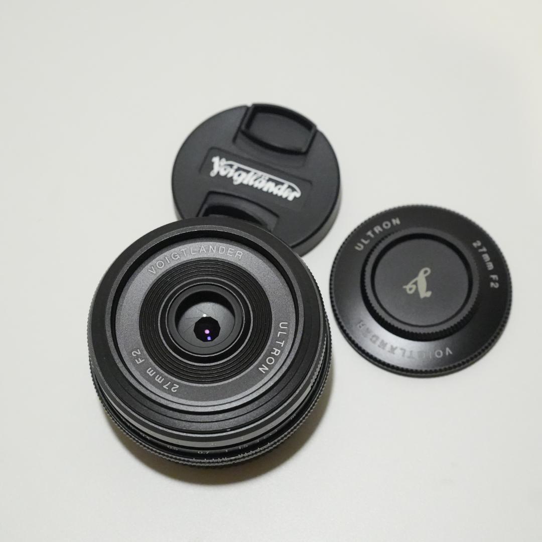 【美品】　Voigtländer Ultron 27mm F2 Xマウント