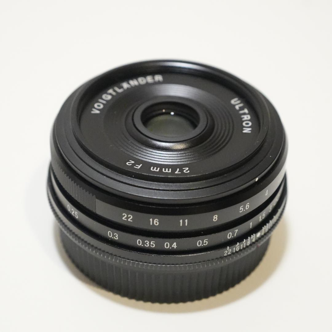 【美品】　Voigtländer Ultron 27mm F2 Xマウント