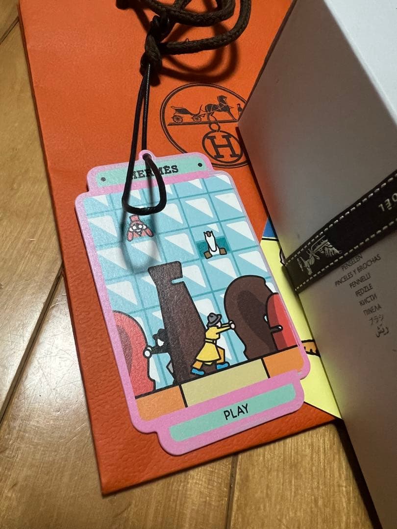 HERMES、完全未使用品、メイクブラシ レ・ヴォヤジャー 備品等あり