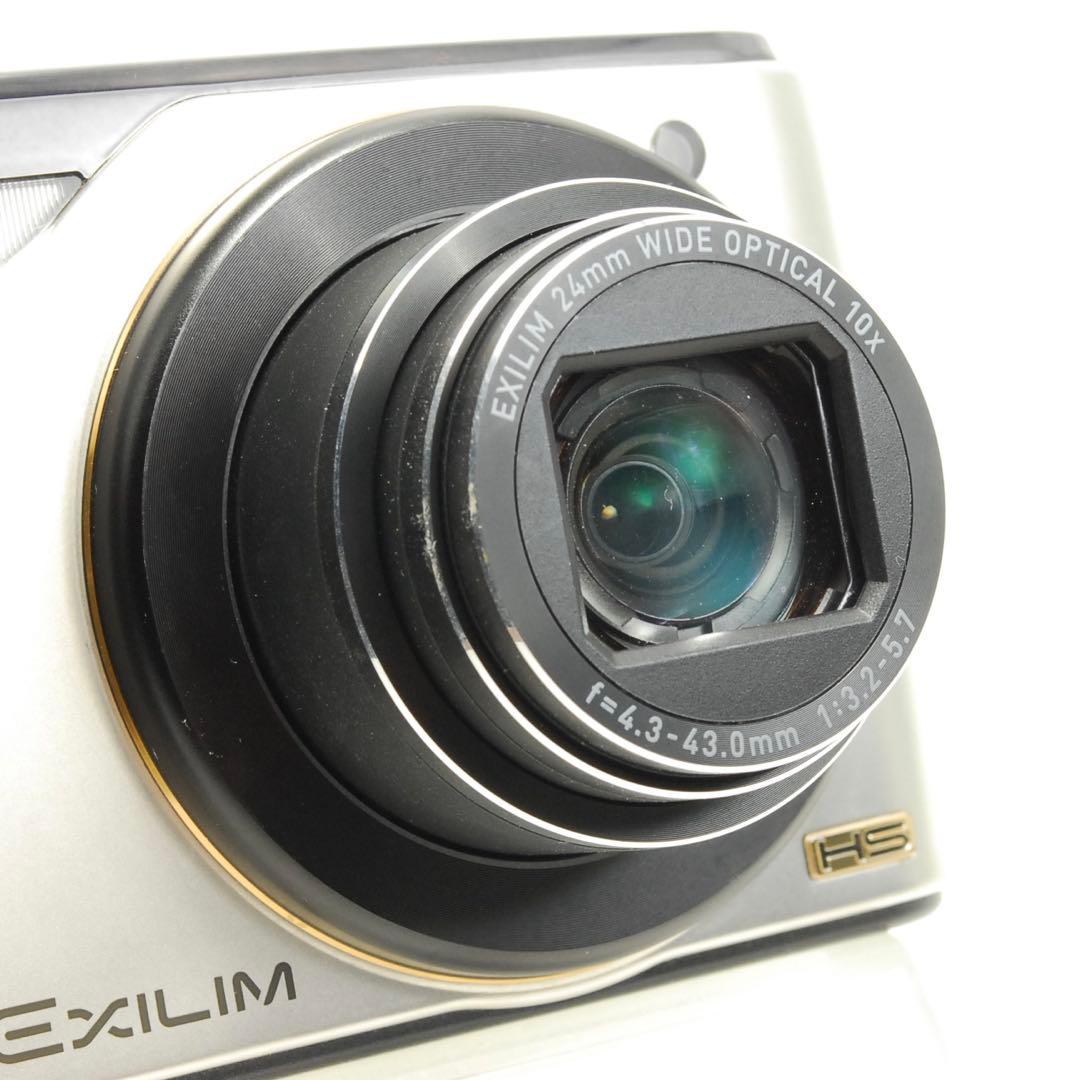 CASIO EXILIM EX-FH100 ❤️スマホ転送 動作確認済 シルバー