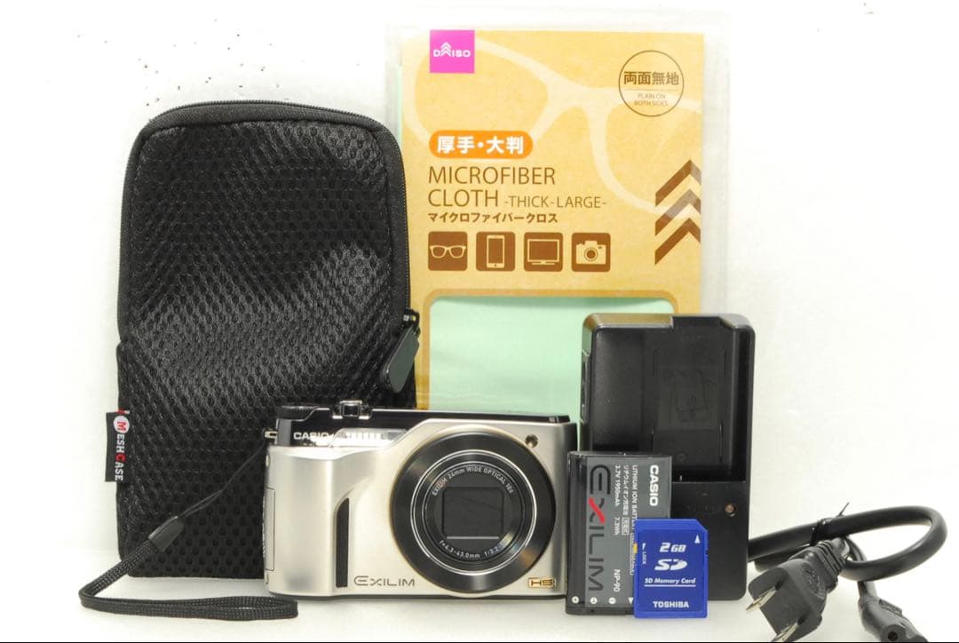 CASIO EXILIM EX-FH100 ❤️スマホ転送 動作確認済 シルバー