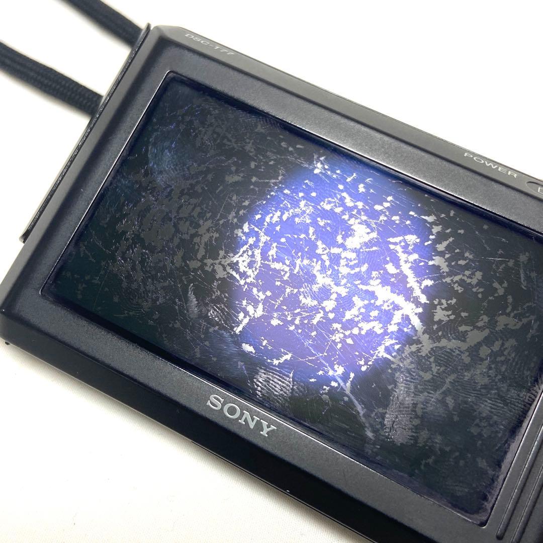 ソニー サイバーショット DSC-T77 ブラック コンパクトデジタルカメラ