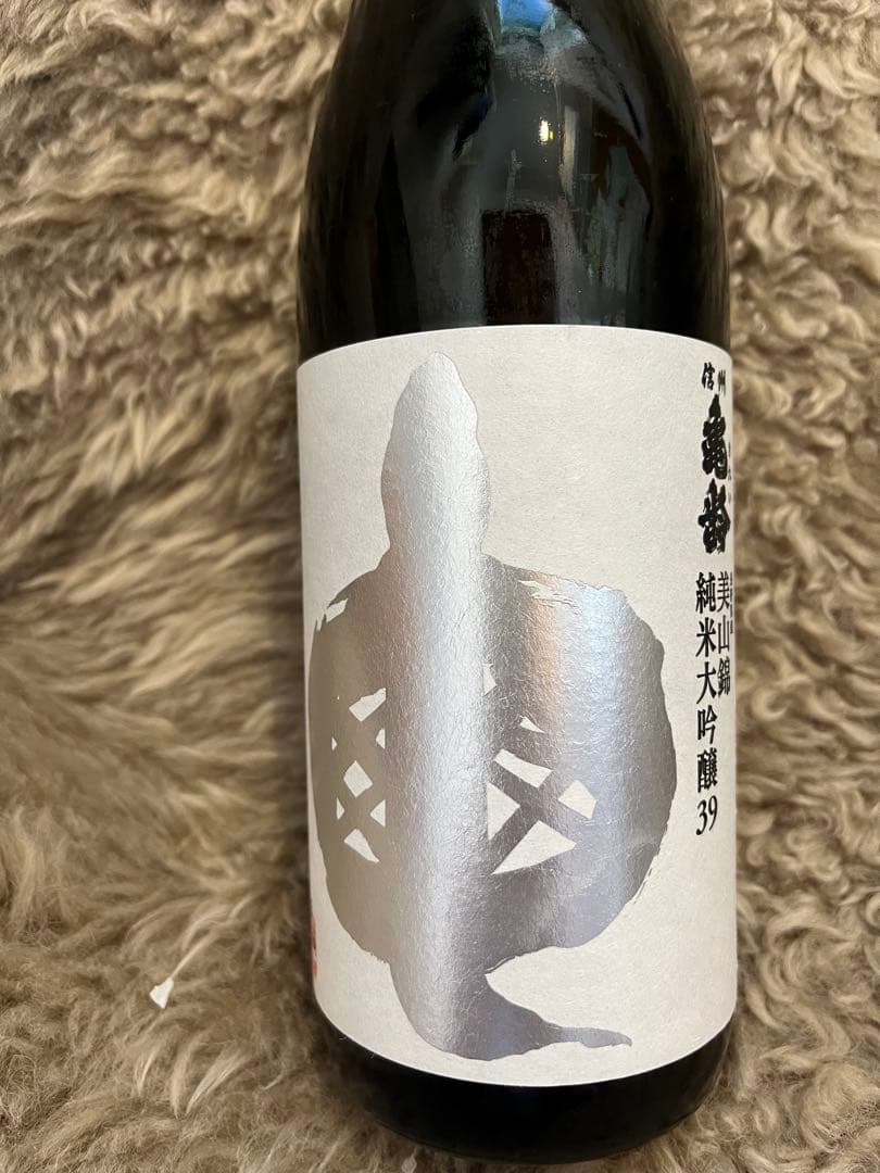 信州亀齢　美山錦　純米大吟醸 銀亀　720ml×4本　購入前には必ずコメントを