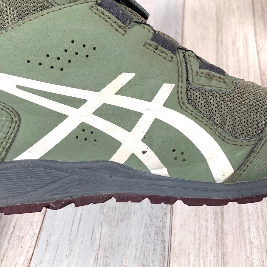 ✨人気✨アシックス asics 安全靴【25】ウィンジョブ モスグリーン