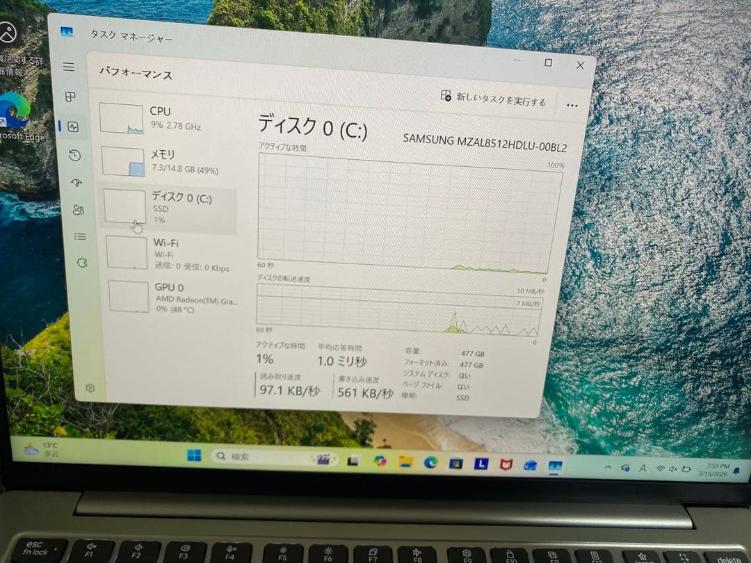 Lenovo ノートPC IdeaPad Slim 5 13ARP10