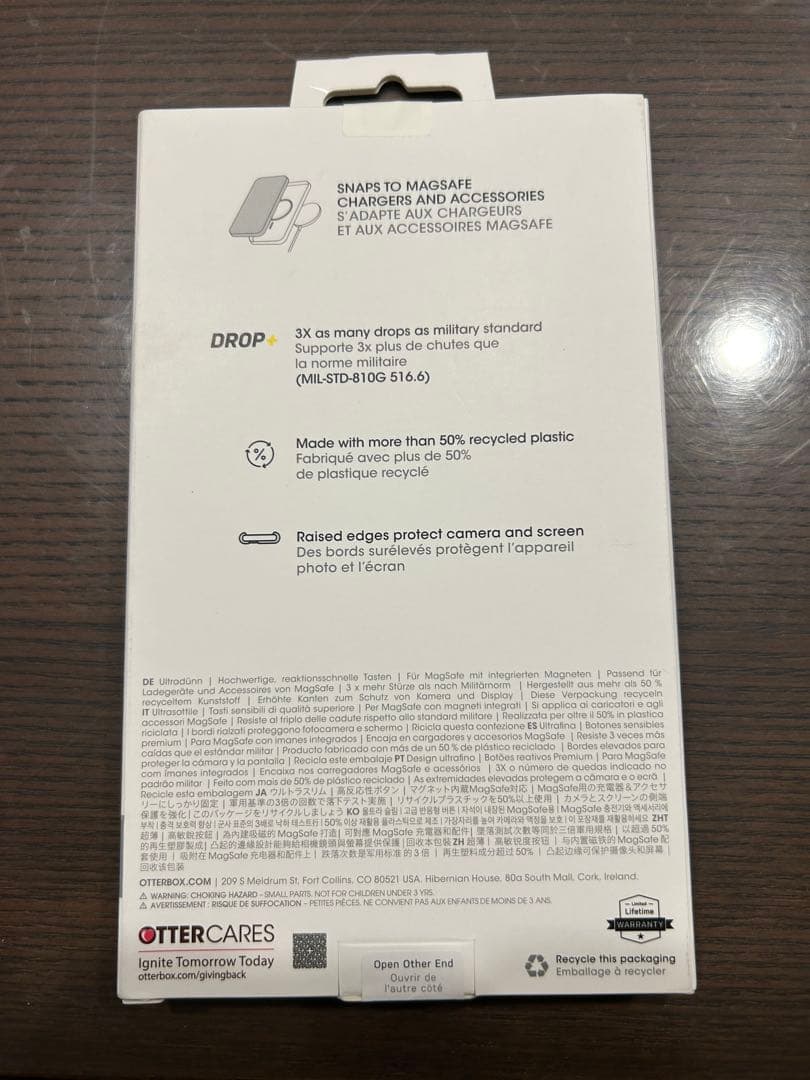 OtterBox iPhone 15 Pro用 耐衝撃 Magsafe対応ケース